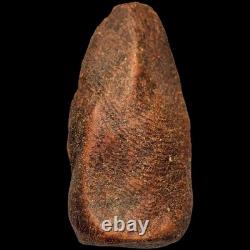 Ancient Phra Rod Wat Mahawan Hariphunchai Era Thai Buddha Amulet + Case