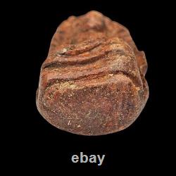 Ancient Phra Rod Wat Mahawan Hariphunchai Era Thai Buddha Amulet + Case