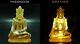 Ancient Yellow Gemstone Kru Hod Armor Buddha North Shengmai Real Thai Amulet