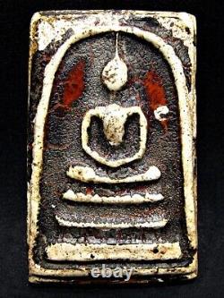 Antique 19th C Buddha Phra Somdej Wat Rakang Thai Amulet
