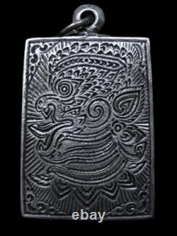 Antique 19th C Buddha Phra Somdej Wat Rakang Thai Amulet