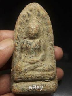 Antique Ancient Rare Big Size Over 1,300Yrs Phra Rod Thai Amulet Buddha Thailand