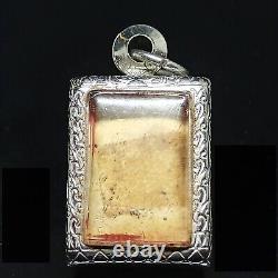 Antique Old Nang Kwak Thai Buddha Amulet Pendant Healing Charm Magic Energy gift