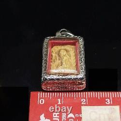 Antique Old Nang Kwak Thai Buddha Amulet Pendant Healing Charm Magic Energy gift