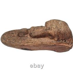 Antique Phra Khong Lamphun Benjapakee Relic c. 1200 Thai Buddha Amulet