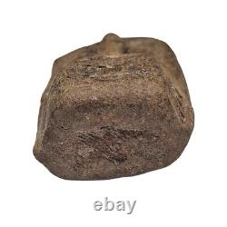 Antique Phra Khong Lamphun Benjapakee Relic c. 1200 Thai Buddha Amulet