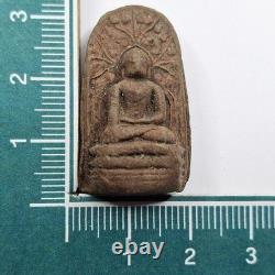 Antique Phra Khong Lamphun Benjapakee Relic c. 1200 Thai Buddha Amulet