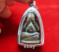Antique Phra Pidta Pum Pui Thai Buddha Amulet Luang Pu Tim Wat Lahanrai BE2518