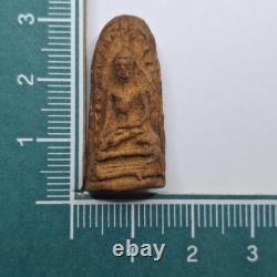Antique Phra Rod Wat Mahawan Oldest Benjapakee Thai Buddha Amulet