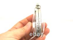Antique Silver Marnvichai Thai Buddha Amulet Pendant Ayutthaya Era 1900s Blessed