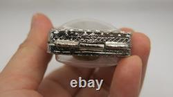 Antique Silver Marnvichai Thai Buddha Amulet Pendant Ayutthaya Era 1900s Blessed