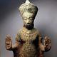 Antique Statues Buddha Bronze Style Bayon Angor Khmer Lopburi Thai Amulets