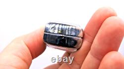 Antique Thai Buddha Amulet Phra Kring Chaiwat R. S. 118 Silver Bronze Alloy Rare