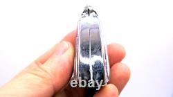 Antique Thai Buddha Amulet Phra Kring Chaiwat R. S. 118 Silver Bronze Alloy Rare