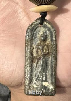 Antique very very old Amulet Sacred Thai Buddha Pendant Chinese new year