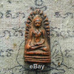 Antiques PHRA ROD MAHAWAN PIM LEK Thai Amulet Buddha Holy Charm Powerful Rare #2