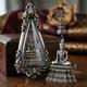 Authentic Buddha Pendant Thai Amulet Protection Talisman Good Luck Jewelry