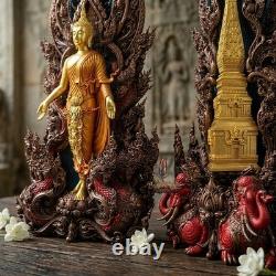 Authentic Buddha Pendant Thai Amulet Protection Talisman Good Luck Jewelry