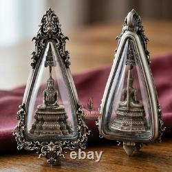 Authentic Buddha Pendant Thai Amulet Protection Talisman Good Luck Jewelry