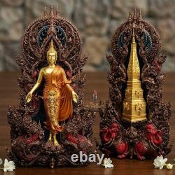 Authentic Buddha Pendant Thai Amulet Protection Talisman Good Luck Jewelry