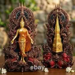 Authentic Buddha Pendant Thai Amulet Protection Talisman Good Luck Jewelry