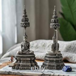 Authentic Buddha Pendant Thai Amulet Protection Talisman Good Luck Jewelry