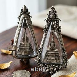Authentic Buddha Pendant Thai Amulet Protection Talisman Good Luck Jewelry