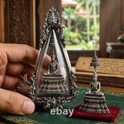 Authentic Buddha Pendant Thai Amulet Protection Talisman Good Luck Jewelry