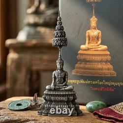 Authentic Buddha Pendant Thai Amulet Protection Talisman Good Luck Jewelry