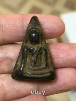 BENJAPAKEE Pra NANG PHAYA Beautiful 700 Years Old Thai Ancient Buddha Amulet