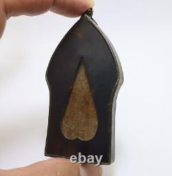 BIG PHRA YODKHUNPHOL BUDDHA THAI LOPBURI ANTIQUE 1940s RARE AMULET MAGIC PENDANT