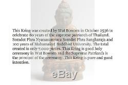 Bell Buddha Phra Thai Amulets PHRA KRING WAT BOWON Bangkok TH Luang Phor Blessed