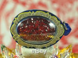 Best LEKLAI King Phaya Kod phee Kaew Somporn Thai Buddha MINERAL Amulet Pendant
