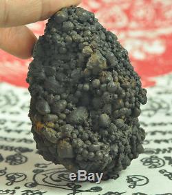 Big Natural Pure Mineral Stone Leklai Naga Khong river magic Thai Buddha amulet