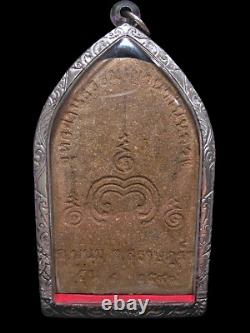 Big Pendant, Miracle Buddha Parng Patiharn, Earthen Base BE2547, Thai Amulet