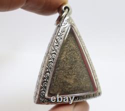 Black Phra Nangphaya Thai Antique Nang Paya Powerful Top 5 Buddha Amulet Pendant