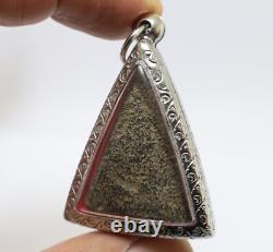 Black Phra Nangphaya Thai Antique Nang Paya Powerful Top 5 Buddha Amulet Pendant