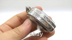 Black Phra Pidta LP Toh Thai Buddha Amulet Pendant Big Doll Tukata Yai BE 2521