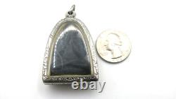 Black Phra Pidta LP Toh Thai Buddha Amulet Pendant Big Doll Tukata Yai BE 2521