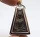 Black Phra Pong Supan Thai Antique Buddha Blessed Amulet Lucky Love Rich Pendant