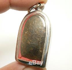 Blessed In 1954 Lp Tuad Thuad Pim Phra Rod Thai Buddha Amulet Lucky Rich Pendant