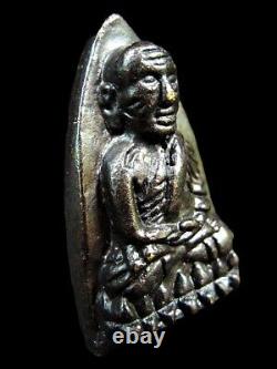 Bronze Buddha LP Thuad Wat Sam Phao Chey Thai Amulet