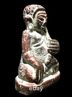 Bronze Buddha Phra Sankajai Figure Rattanakosin Period Thai Amulet