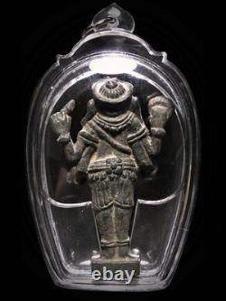 Bronze Statue Multi-Arms Ganesha Lopburi Phra Pikkanate Thai Buddha Amulet