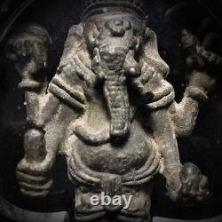 Bronze Statue Multi-Arms Ganesha Lopburi Phra Pikkanate Thai Buddha Amulet