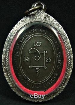 Buddha Bronze Coin Thai Buddhist Monk Lp Dang Wat Khao Ban Dai Be2503 Figure