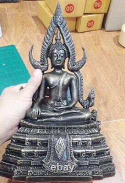 Buddha Chinnarat Statue Amulet Leklai Namphee Meditation Antique Thai Sacred