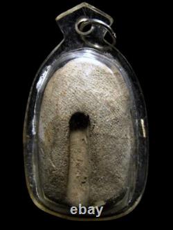 Buddha Dvaravati Radiating Flame, Thai Amulet 15/16th C