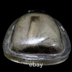 Buddha Dvaravati Radiating Flame, Thai Amulet 15/16th C