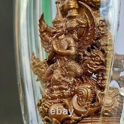 Buddha Giant God Garuda Naga Rahu Thai Amulet Pendant Waterproof Casing